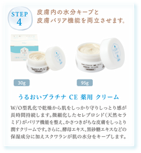 画像をギャラリービューアに読み込む, うるおいプラチナCE 薬用 クリーム 定期コース